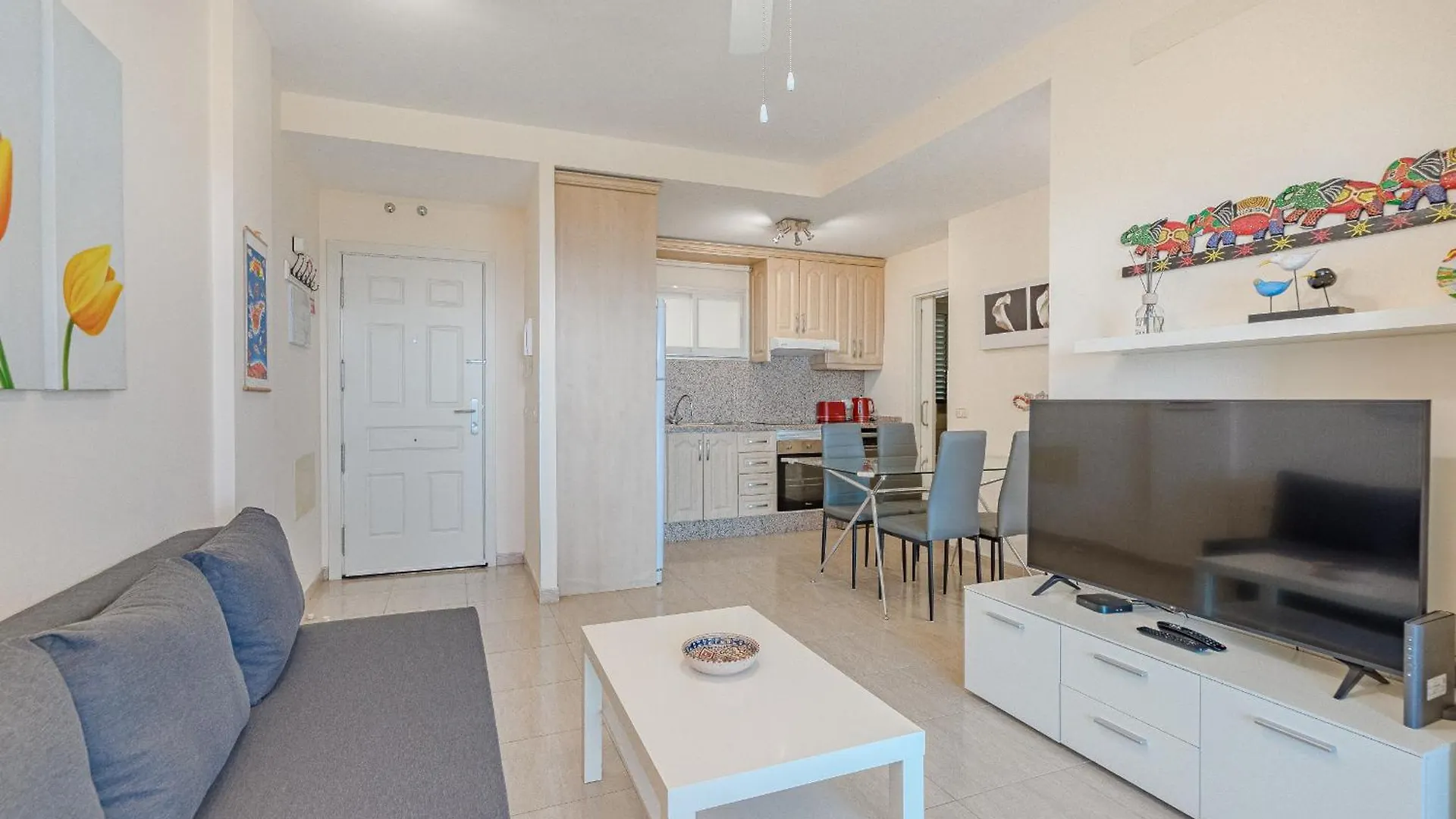 דירה סן מיגל דה אבונה Trebol House, Edificio Canadas, Golf Del Sur ספרד